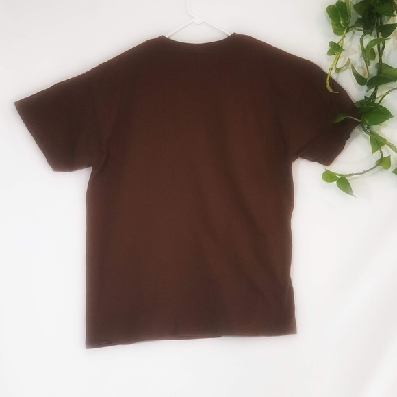 **SOLD** Men's Skull and Flames Graphic T Shirt - Picture 3 of 4